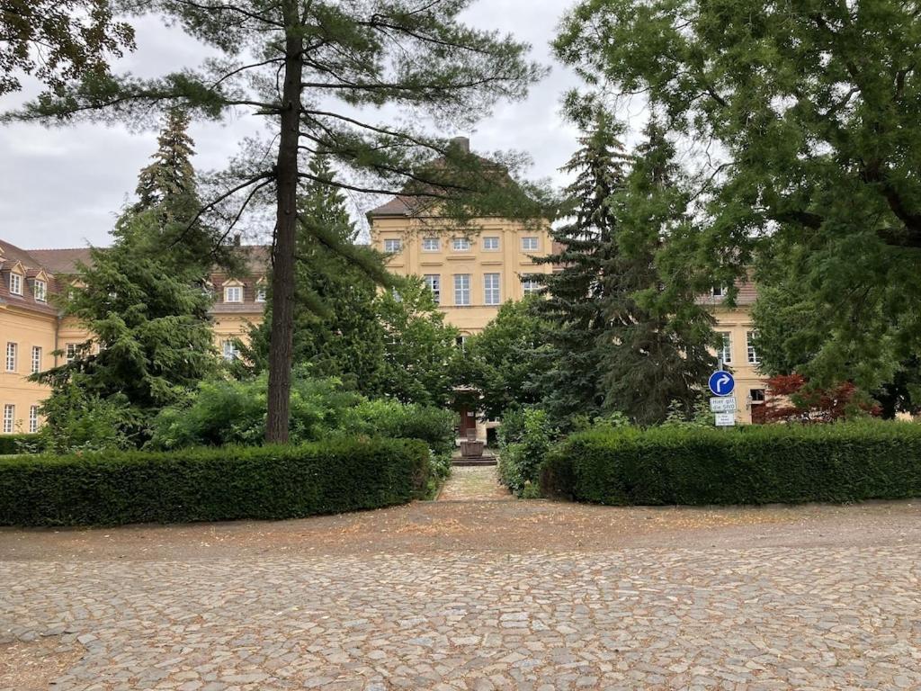 "Ferienwohnung Am Schloss" - Ferienwohnung Mit Blick Auf Das Barbyer Schloss, 5 Gehminuten Bis Zur Elbe Экстерьер фото